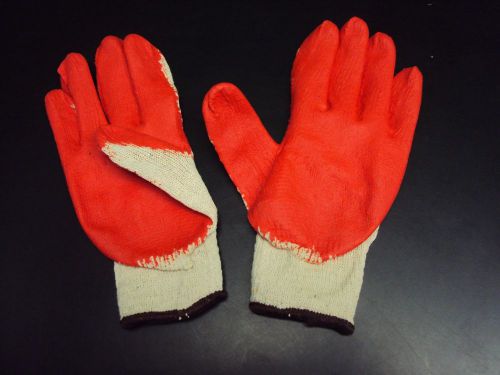 12 pk (pair) LATEX work gloves