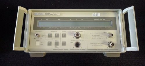Hewlet Packard 5347A 20 GHz Microwave Counter/Power Meter