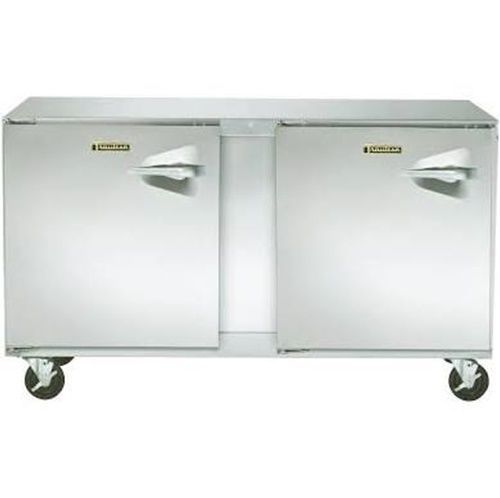 Traulsen ult60-ll reach-in undercounter freezer two-section 60&#034; wide for sale