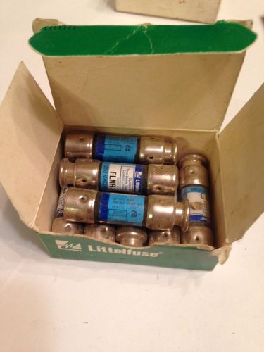LITTELFUSE FLNR 3 TIME DELAY FUSES 3A 250V CLASS RK5  NEW BOX OF 8