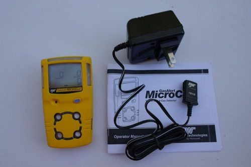 BW Technologies Gas Alert MicroClip  3-Gas Detector, Calibrated,