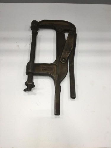 KNU-VISE Vintage Industrial 6&#034; Metalworking Special Vise Grip C Clamp No. C-2406
