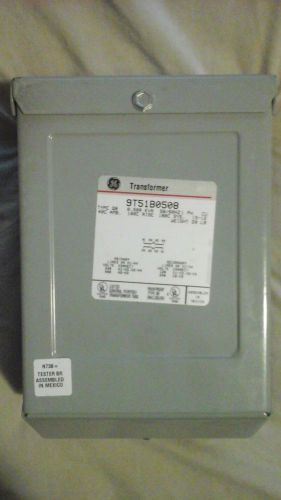 GE Transformer 9T51B0508 Single Phase 240 x 480 .500 KVA Brand NEW