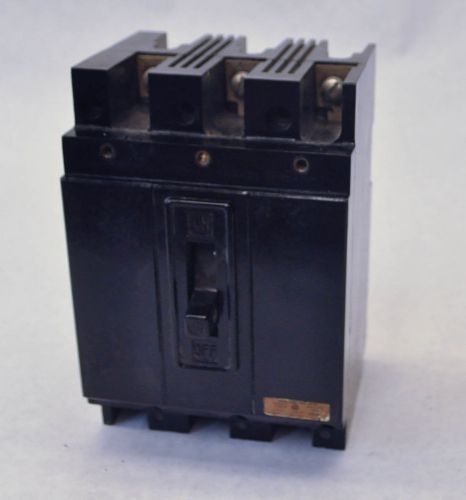 Ge te32050 circuit breaker  3pole 50amp 240vac type te for sale