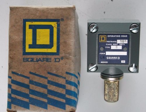 Square d 9007-b, type b, limit switch operating head, pretravel 10 degrees nib for sale