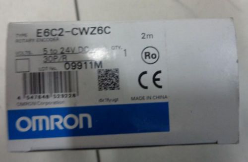 1PC OMRON  rotary encoder E6C2-CWZ6C 30P/R 12-24V DC 2m  NEW In Box