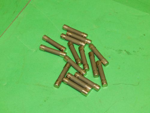 Lot of 15 Bussmann MDA-1 Glass Fuse 1 Amp 250 Volt MDA1