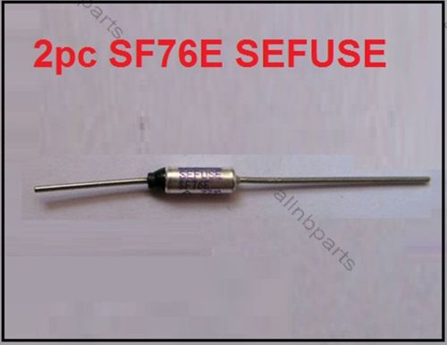 2pc microtemp thermal fuse 77°c 77 degree tf cutoff sf76e 10a ac 250v new for sale