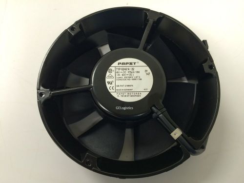 EBM PAPST 6248N/22 Fan - 48VDC(28-60V) 375mA 18W FAN