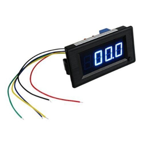 Agptek? digital amp volt meter &amp; shunt 200v 200a blue led for sale