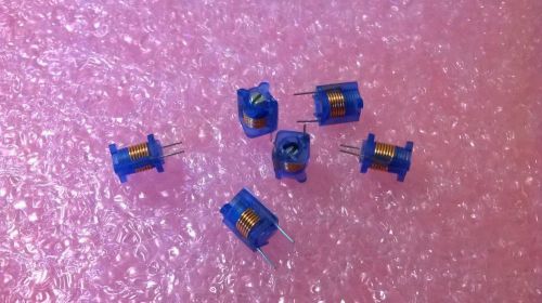 SP384 Lot of 25 pcs 164-06A06L 5mm Tunable Inductor 126nH 100 MHz 3.3A Radial