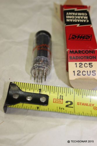 Marconi Canada 12C5 or 12CU5  Tube, Made In Canada