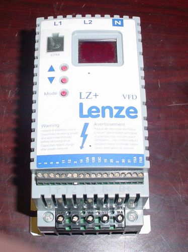 LENZE LZF05-1S .25 HP .20 KW ADJUSTABLE SPEED AC MOTOR CONTROL