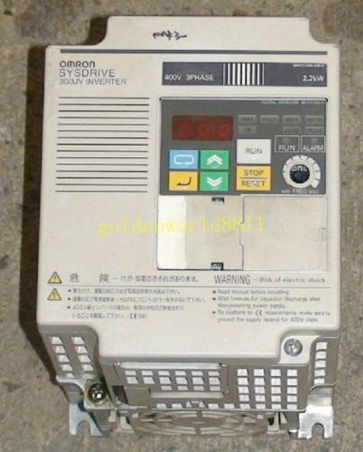 OMRON inverter 3G3JV-A4022 2.2KW 380V good in condition for industry use