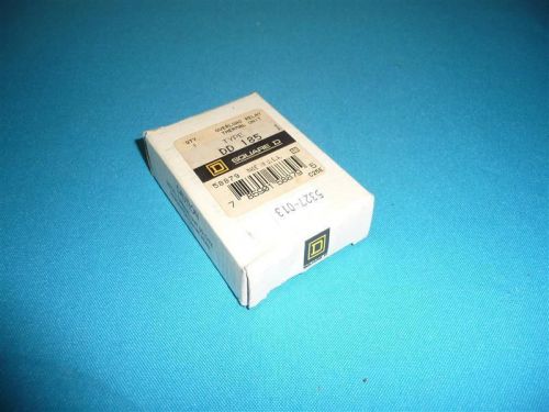 Lot 5pcs square d dd 185 overload relay thermal unit for sale