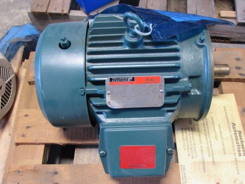 Reliance electric motor p18g7551a hp 5 230/460v 3505 rpm 3 ph new for sale