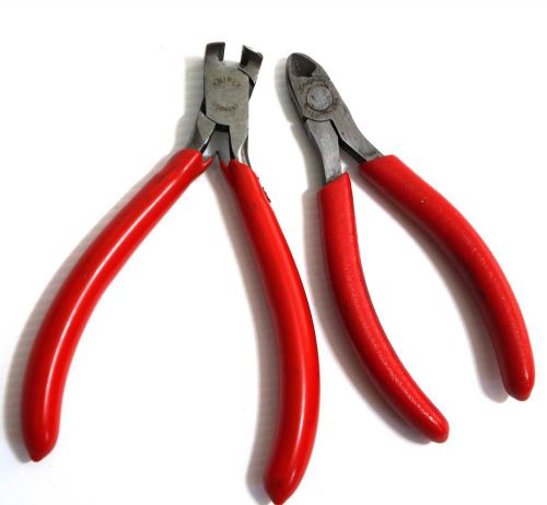 Snap-on 184CCP Diagonal Cutters &amp; Knipex Electronics # 64 11 115 Pliers Set
