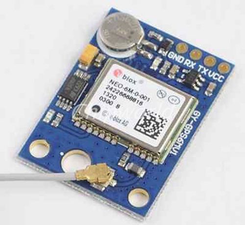 Ublox/u-blox 6 NEO-6M GPS Module With Antenna Build-in EEPROM for Arduino
