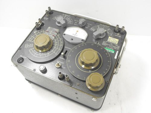 General Radio Type 1650-A Impedance Bridge Good Condition VINTAGE (Untested)