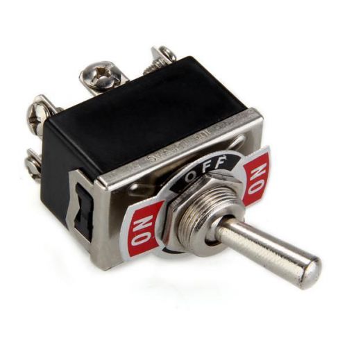 Heavy duty metal tip toggle on/off flick switch car boat 12v for sale