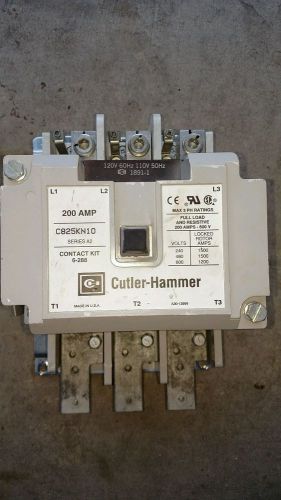 CUTLER-HAMMER 200 AMP C825KN10 SERIES A2 STARTER