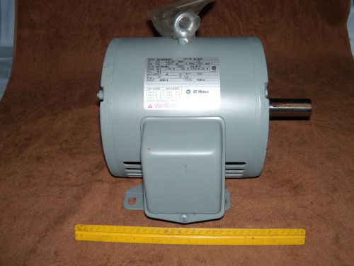 *3HP GE Electric Motor* 3PH 200/230/460 Volt 1745RPM