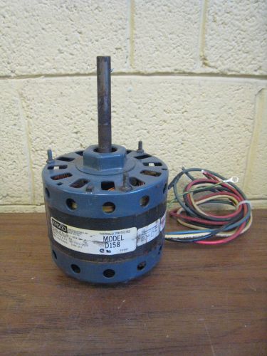 Fasco d158 7151-2522 s88-233 1/5-1/6-1/7 hp blower motor used free shipping for sale