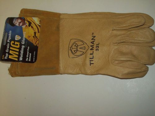 Tillman 32l top grain pigskin mig welding gloves - large for sale