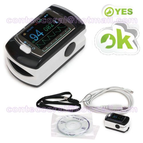 CE FDA Daily night sleep Spo2 pulse oximeter Sleep Study PC SW,USB,OLED