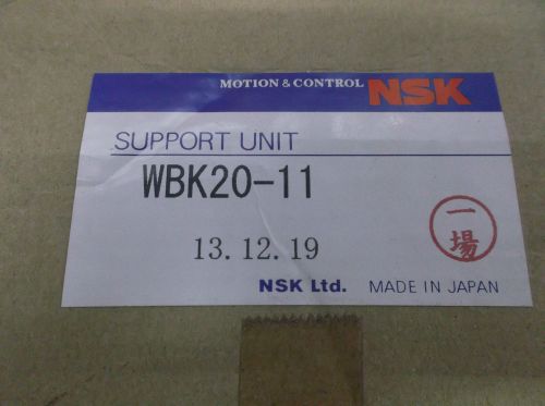 NSK, WBK20-11, Support Unit, Missing parts NEW