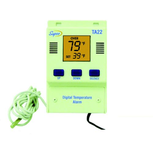 Supco ta22 temperature alarm with display for sale