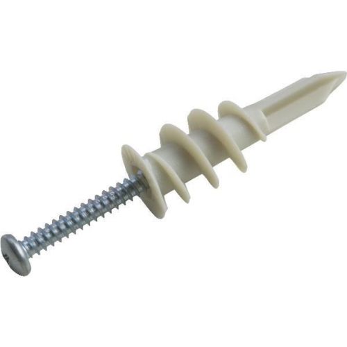Hillman fastener corp 41409 wallboard anchor with screws-8x1-1/4 pan zip anchor for sale