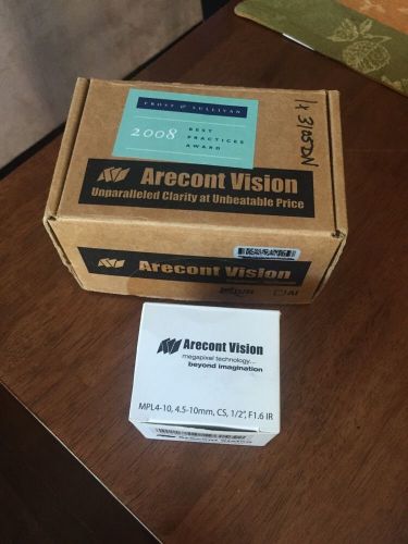Arecont Vision AV3105DN 3 Megapixel IP-Camera Day/Night With MPL4-10 Lens