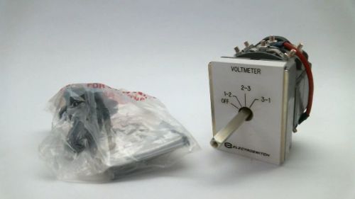 ElectroSwitch 505A702G04 1024 3 Phase 3 Wire Voltmeter Switch