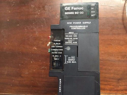 GE Funac IC693PWR321P Power Supply/Programmable Controller