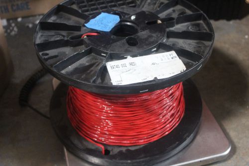 Spool 800&#039; 800ft belden 89740 002 red 18 awg shielded single-pair cable wire nr for sale
