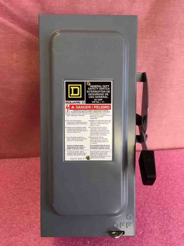 Square D Safety Switch D322N - 60 Amp, 240 Volt