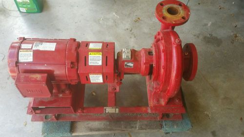Bell &amp; gossett pump 1510 bf 8 145 gpm 60 ft 5 hp date code 01h21 for sale