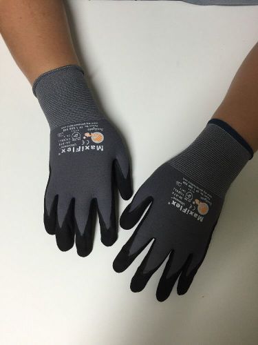 Atg g-tek 34-874/xxl xx-large (11) maxiflex ultimate foam nitrile gloves--2 pair for sale