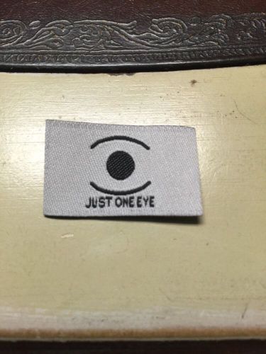 &#034;Just One Eye&#034; Multi-color Garment Label 500Pcs