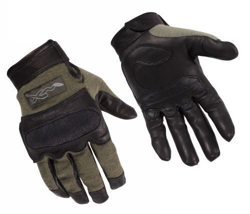 WileyX  Hybrid Combat Tactical Gloves, Size: Large in Foliage Green,