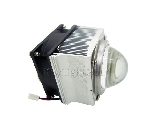 20w - 60w led heatsink with fan + 66mm led lens + base holder for led light diy for sale