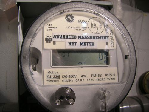 Ge kv2c watthour advanced measurement net meter 3 phase fm16s solar list e for sale