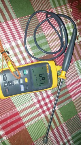 Fluke Model 52 II Thermometer.MINT WITH EXTRAS!!