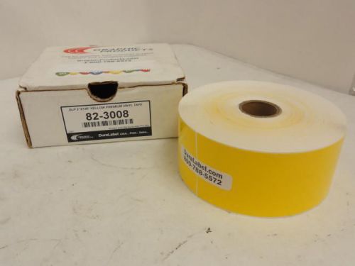 156296 New In Box, Graphic Products 82-3008 DuraLabel Premium Vinyl Tape Size: 2