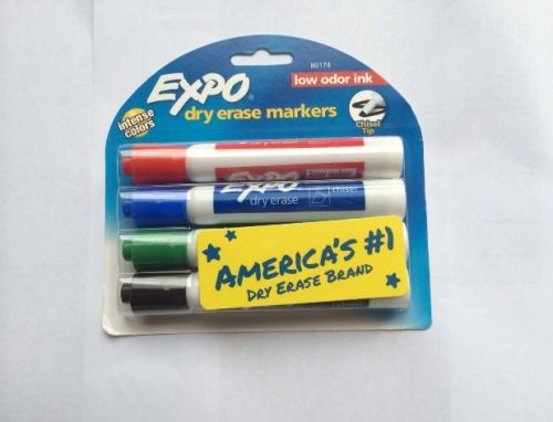 Expo Low Odor Ink, Dry Erase Markers