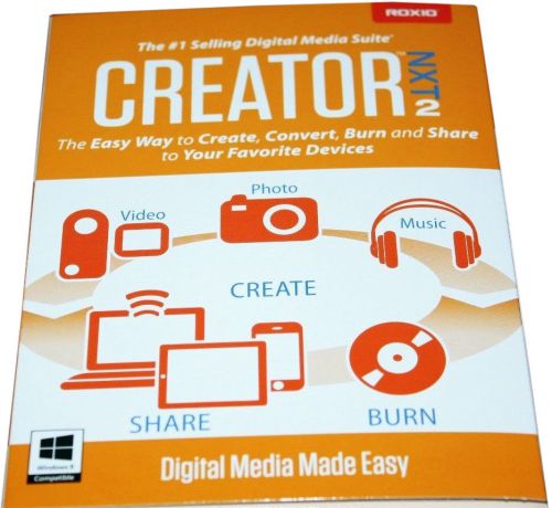 Roxio Creator NXT 2 - Video Audio Authoring 3PC