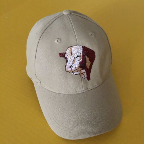 Hereford  - ball cap - khaki - adult size for sale