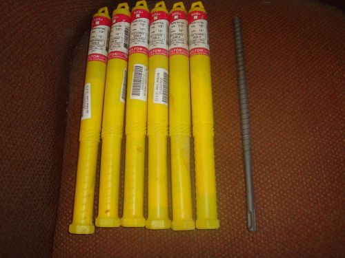 (6) relton 1/2&#034; x 12&#034; sds plus rebar cutter bits-new for sale