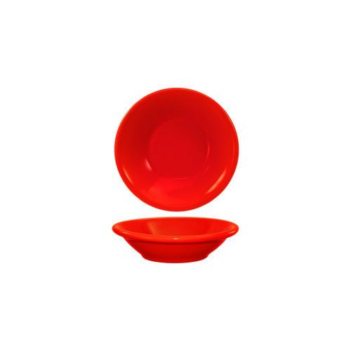 International Tableware CAN-11-CR Red 4-3/4 Oz. Fruit Bowl - 36 / CS
